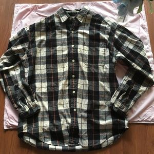 Ralph Lauren Black Label Orange Accent Flannel